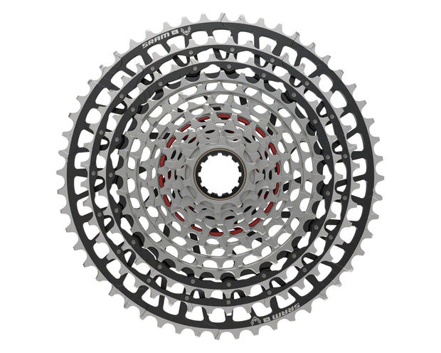 SRAM XX SL Eagle T-Type XS-1299 Cassette - 12-Speed, 10-52t, For XD Driver, Silver/Black