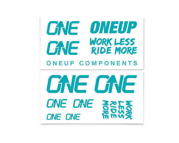 OneUp Decal Kit HB - Turquoise