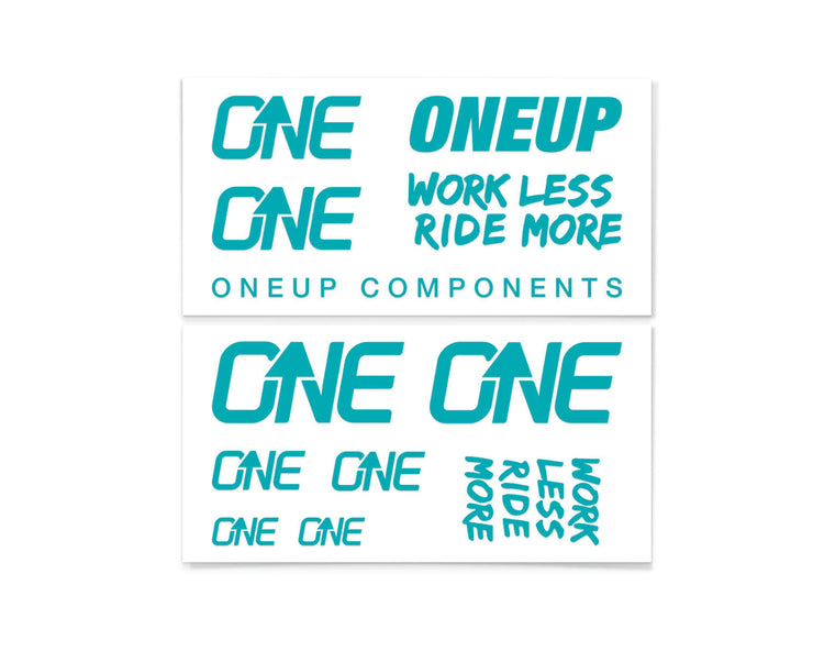 OneUp Decal Kit HB - Turquoise