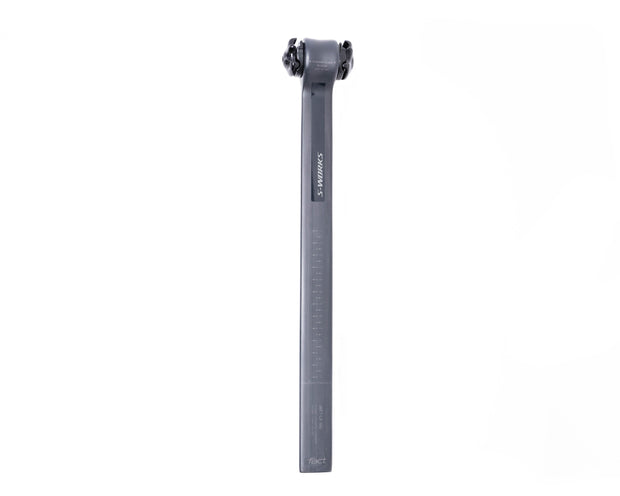 [Blem] STP MY19 SW VENGE SEATPOST, CARBON, 390MM LENGTH, 0MM OFFSET, SINGLE BOLT 7X7 CLAMP, INCLUDES 7X9 CARBON CLAMPS