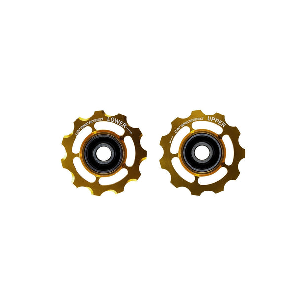 CeramicSpeed Alloy Derailleur Pulleys- Limited Gold - Shimano 11 Speed