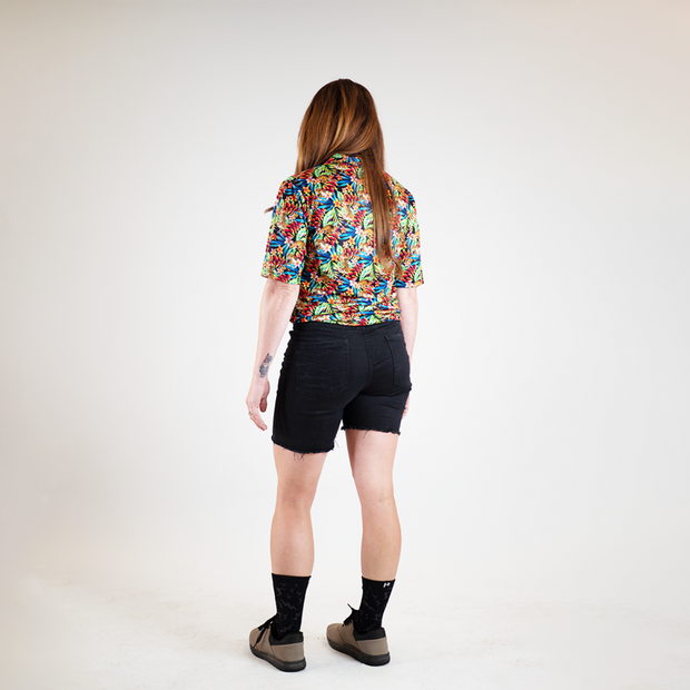 Stretch Jorts - Pure Black by Handup Gloves