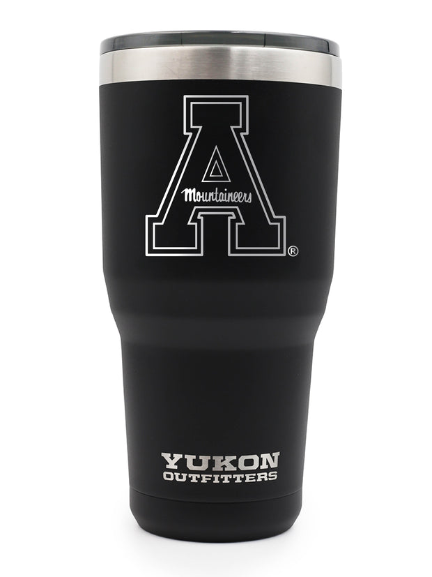 30 oz Tumbler - Block "A" - Black