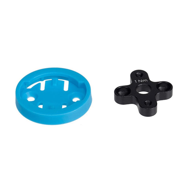 Black Inc Carbon Fiber Integrated Bar/Stem Computer Mount Wahoo Adapter V1