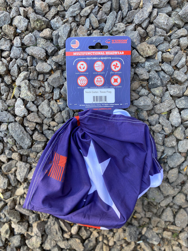 Neck Gaiter - TX Flag