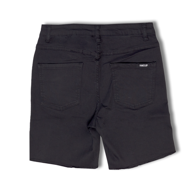 Stretch Jorts - Pure Black by Handup Gloves