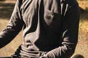 State Bicycle Co. - "Ambigram" - Pocket Long Sleeve T-Shirt (Graphite)