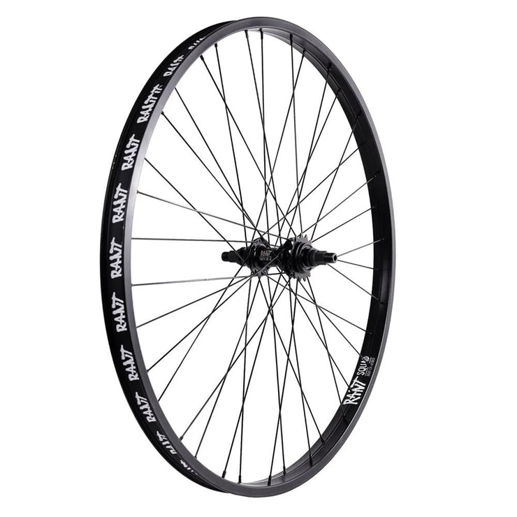 Rant Party On V2 29" Rear Cassette Wheel 36H 15T - Black - RHD