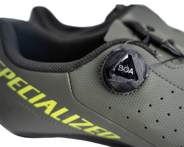 [Open Box ] Specialized Torch 1.0 Road Shoe - Oakgrn/Dkmos 45