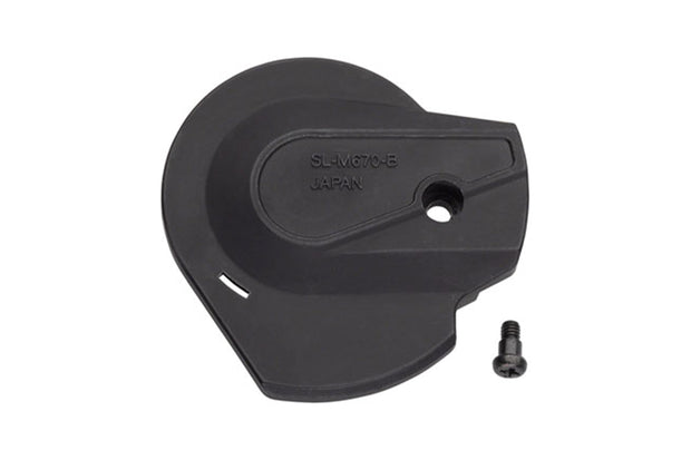 SL-M670-B-I R.H.MAIN LEVER COVER & FIXING SCREW