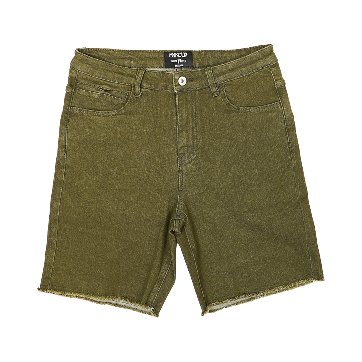 Stretch Jorts - Army Olive by Handup Gloves