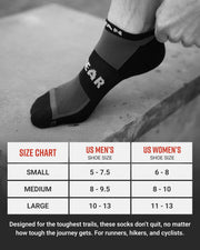 SPARTAN by MudGear No-Show Sock