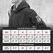 MudGear All-Weather Warrior Hoodie - Black