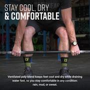 MudGear Hybrid Training Sock (YELLOW)