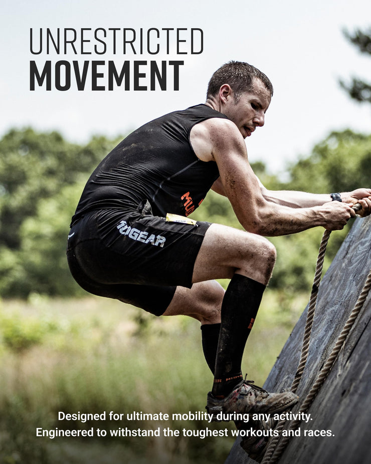 Men's Freestyle Running Shorts (Black)