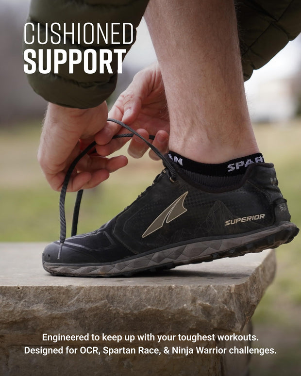 SPARTAN by MudGear No-Show Sock