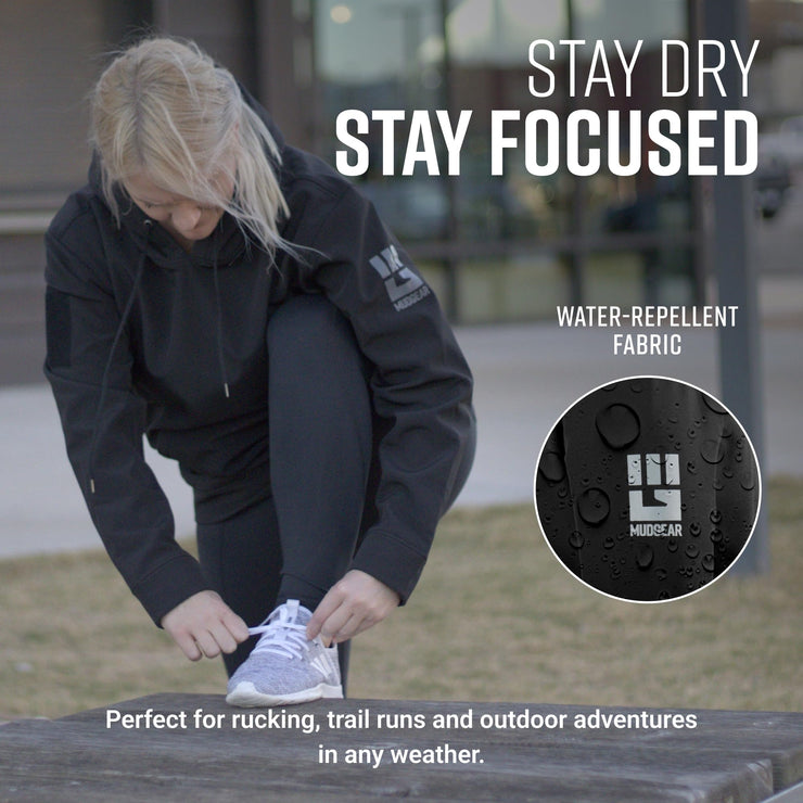 MudGear All-Weather Warrior Hoodie - Black