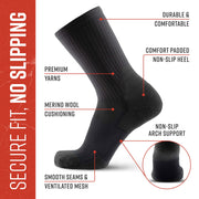 MudGear Ruck Sock (All Black)
