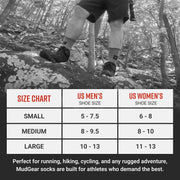 MudGear Ruck Sock (Gray/Black)