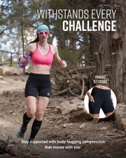 Women's Flex-Fit Compression Shorts 6-inch Inseam