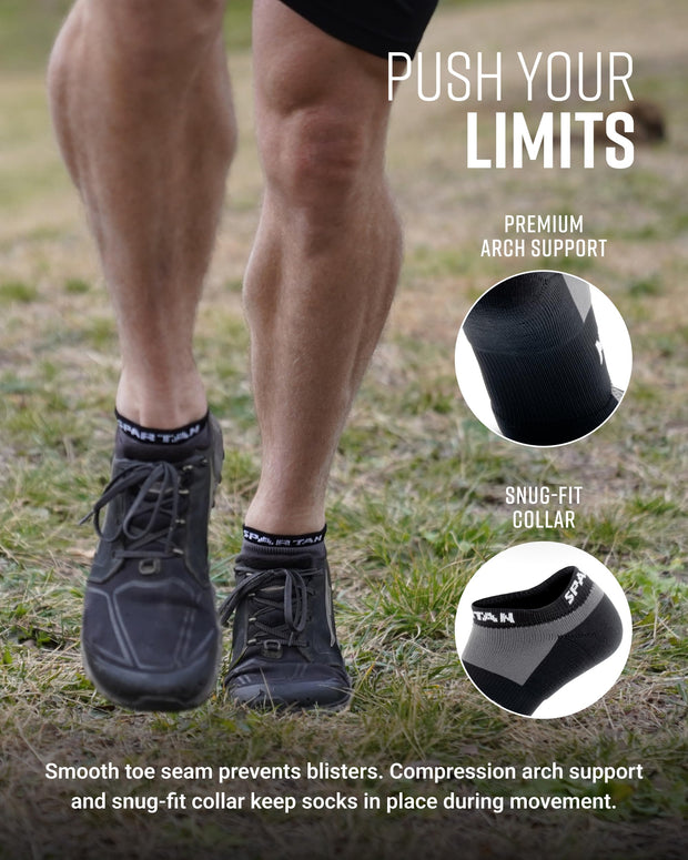 SPARTAN by MudGear No-Show Sock