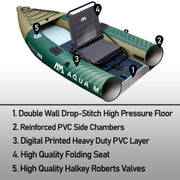 Aqua Marina Caliber 398 Fishing Adventure Kayak