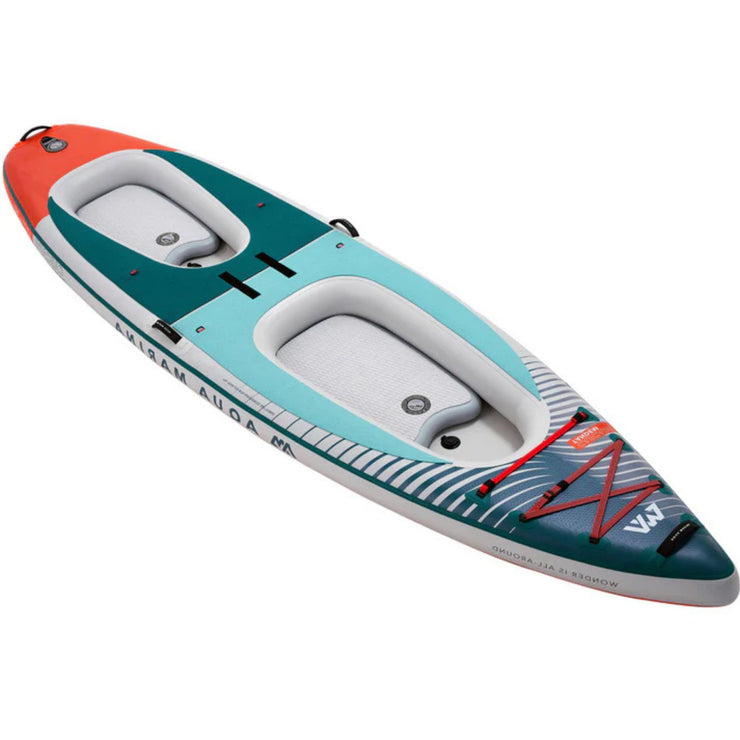 Aqua Marina Cascade Tandem  Hybrid Inflatable SUP to Kayak Package