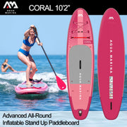 Aqua Marina Coral 10'2" Advanced Stinger-Tech All Round SUP Combo