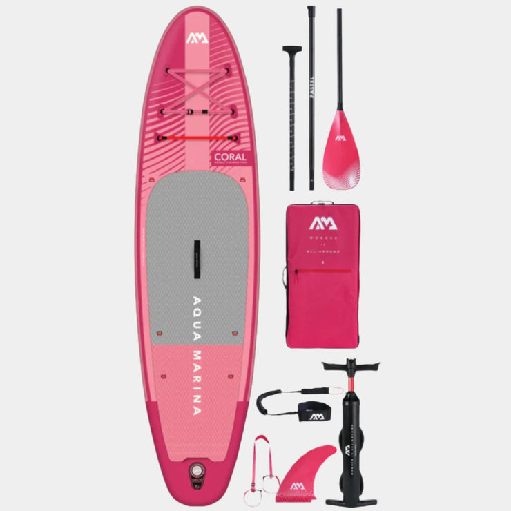 Aqua Marina Coral 10'2" Advanced Stinger-Tech All Round SUP Combo