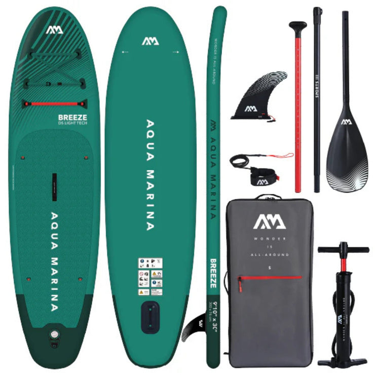 Aqua Marina Breeze 9'10" All Round SUP Combo