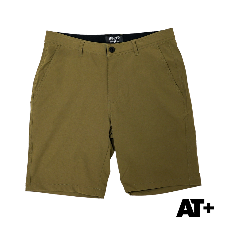 A.T. Plus Short - Forest Khaki by Handup Gloves