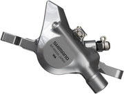 Shimano XTR M9200 XC Disc Brake and Lever - Left/Front,  Post Mount, 2-Piston Caliper, SM-BH90-SS Hose, Metal Pads, Gray