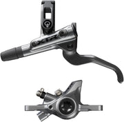 Shimano XTR M9200 XC Disc Brake and Lever - Left/Front,  Post Mount, 2-Piston Caliper, SM-BH90-SS Hose, Metal Pads, Gray