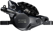 Shimano Deore XT BR-M8200 XC Disc Brake Caliper - Front or Rear, Post Mount, 2-Piston, Includes J04C-MF Finned Metal