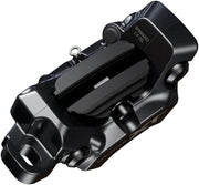 Shimano Deore XT BR-M8220 Enduro Disc Brake Caliper - Front or Rear, Post Mount, 4-Piston, Includes P04C-MF Finned Metal