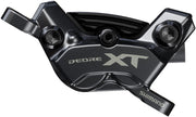 Shimano Deore XT BR-M8220 Enduro Disc Brake Caliper - Front or Rear, Post Mount, 4-Piston, Includes P04C-MF Finned Metal