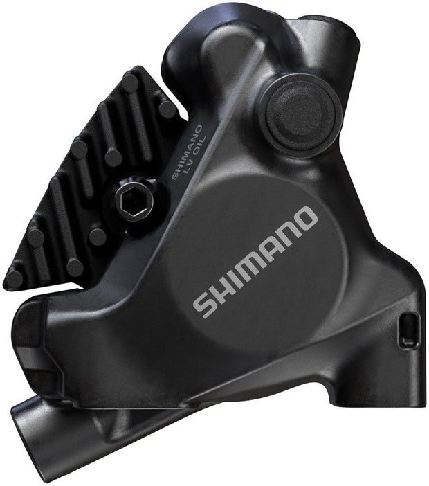 Shimano BR-MT805 XC Disc Brake Caliper - Rear, Flat Mount, 2-Piston, Includes K04S Metal Pads