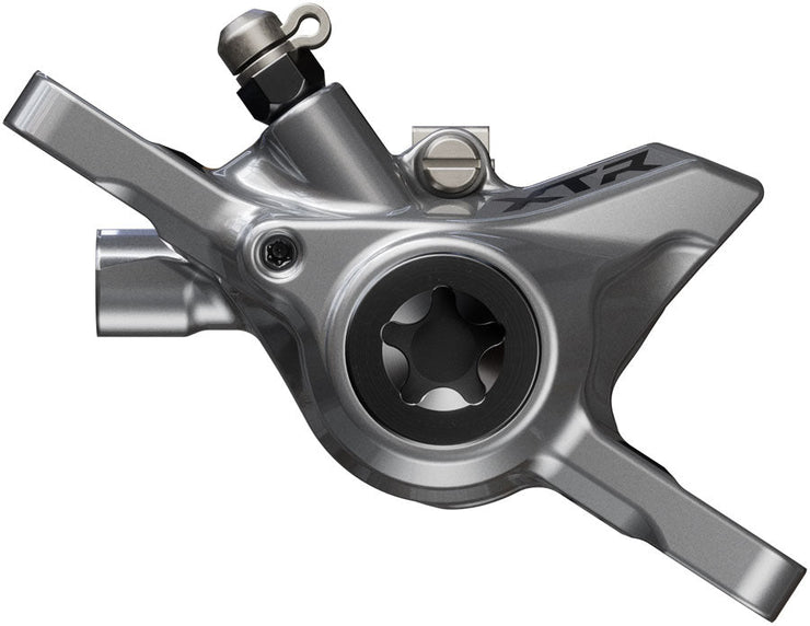 Shimano XTR BR-M9200 XC Disc Brake Caliper - Front or Rear, Post Mount, 2-Piston, Includes K04TI Metal Pads