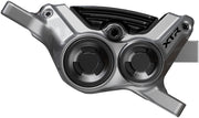Shimano XTR BR-M9220 Enduro Disc Brake Caliper - Front or Rear, Post Mount, 4-Piston, Includes P04C-MF Finned Metal Pads