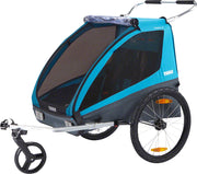[No Box] Thule Coaster XT+Cycle/Stroll Blu