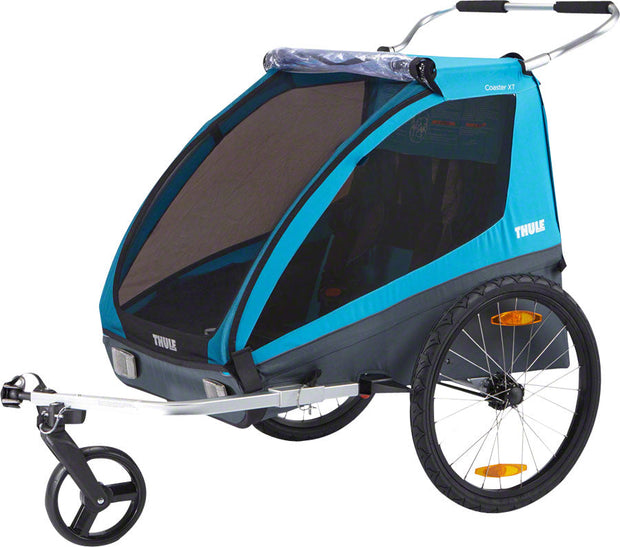 [No Box] Thule Coaster XT+Cycle/Stroll Blu