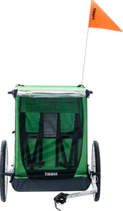 [No Box] Thule Cadence 2+ Trailer Grn