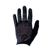 Summer LITE Gloves - Topo Map Black