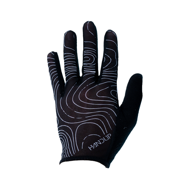 Summer LITE Gloves - Topo Map Black