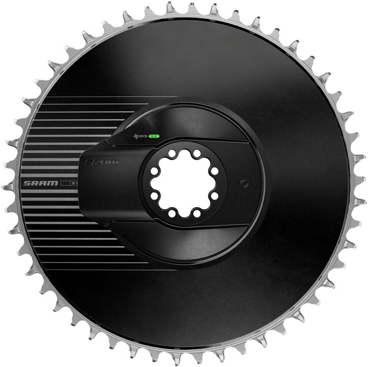 SRAM RED AXS Aero Power Meter Chainring Kit - 44t, 12/13-Speed, 8-Bolt Direct-Mount, 6.5mm Offset, Black, E1