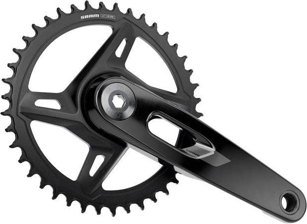 SRAM Rival 1x XPLR Wide Crankset - 175mm, 12/13-Speed, 42t, 8-Bolt Direct Mount, DUB Spindle, Black, E1
