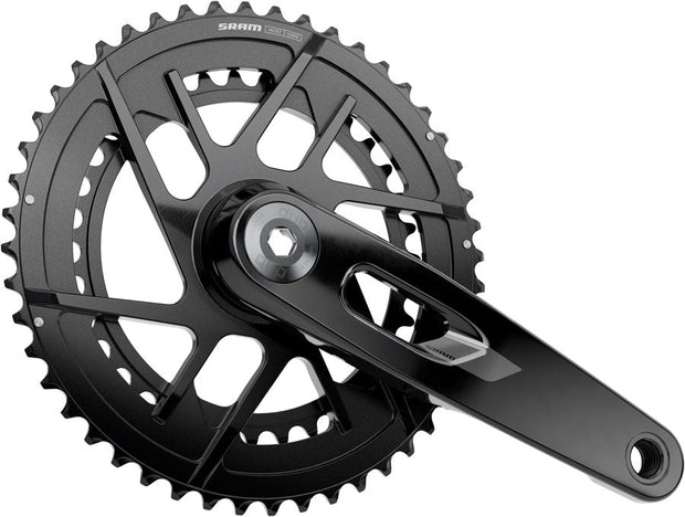 SRAM Rival Crankset - 165mm, 12-Speed, 48/35t, 8-Bolt Direct Mount, DUB Spindle, Black, E1