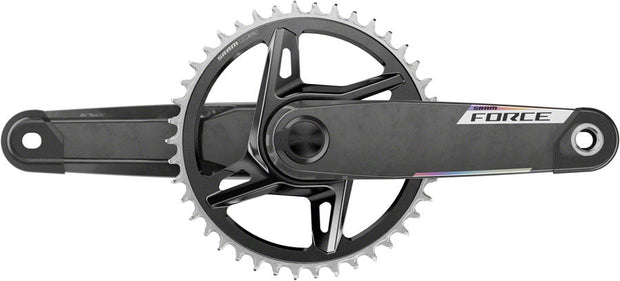 SRAM Force 1x XPLR AXS Power Meter Wide Crankset - 172.5mm, 12/13-Speed, 42t, 8-Bolt Direct Mount, DUB PM Spindle,