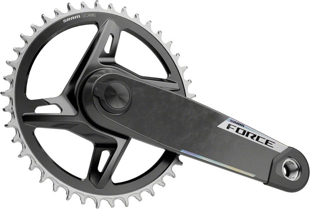SRAM Force 1x XPLR AXS Power Meter Wide Crankset - 175mm, 12/13-Speed, 42t, 8-Bolt Direct Mount, DUB PM Spindle, Carbon,