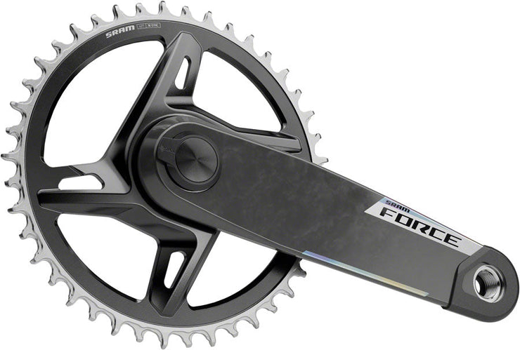 SRAM Force 1x XPLR AXS Power Meter Wide Crankset - 175mm, 12/13-Speed, 42t, 8-Bolt Direct Mount, DUB PM Spindle, Carbon,